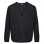 Massoti Lambswool Button Cardigan Charcoal L06  